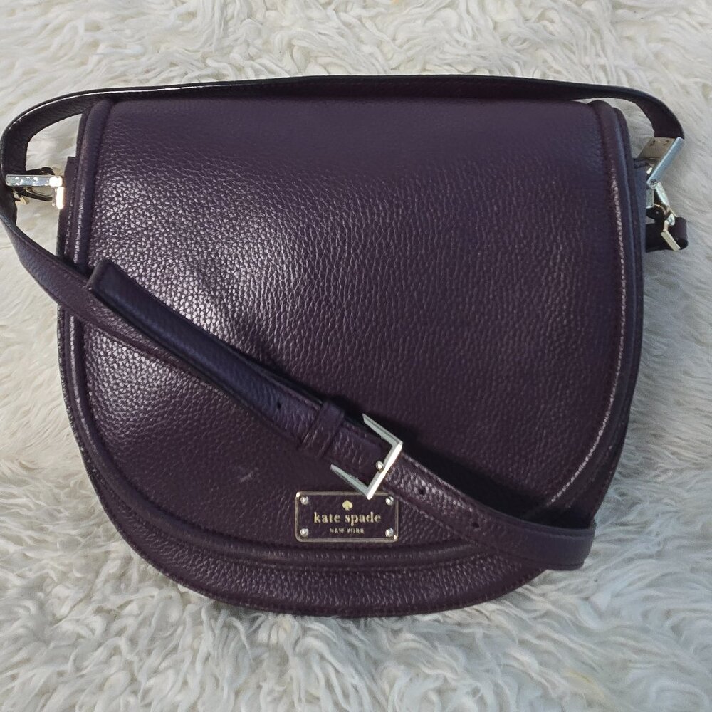 Kate Spade Deep Wine Satchel